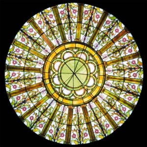 Stained Glass Dome #106