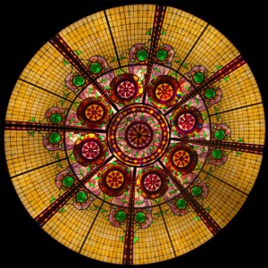 Stained Glass Dome #107