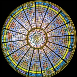 Stained Glass Dome #127
